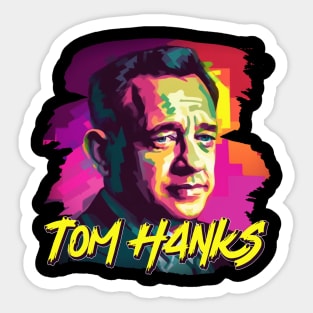 tom hanks Sticker